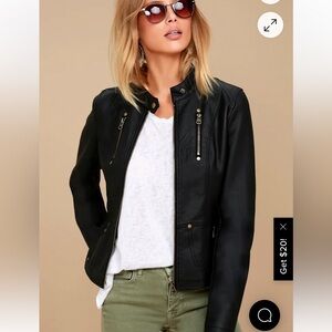 NWOT Lulu's Moto Jacket
